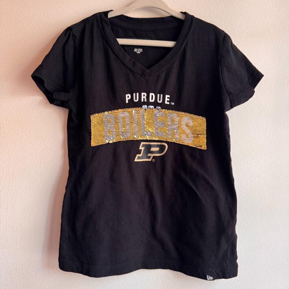 Purdue University Boilermakers Youth T-Shirt Size 6/6x Casual Athletic College - Picture 2 of 7
